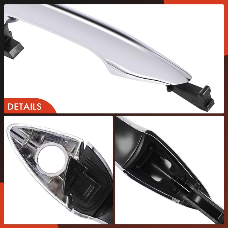A-Premium Front Left Driver Side Exterior Door Handle Compatible with