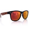 glozzi Walnut Wood Sunglasses Men and Women Polarised UV400 with