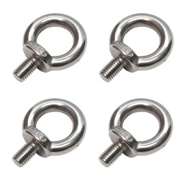 Priostahl® Ring Bolt V4 A Stainless Steel Screw Ring Bolts M6, M8, M10, M12
