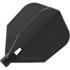 Harrows Clic Flights - Reinforced Edge - Shape - Black