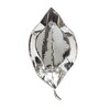Deco 79 Stainless Steel Metal Single Candle Wall Sconce, 12"