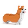 JEKCA Welsh Corgi Mini 01S | Mini Dog Plastic Building