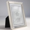 Lawrence Frames 11645 Polished Silver Plate 4x5 Picture Frame -