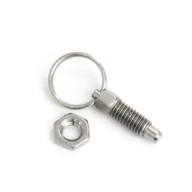 heyous 2 émbolos de resorte con anillo de tracción, M8 sin bloqueo, émbolo de índice retráctil a mano