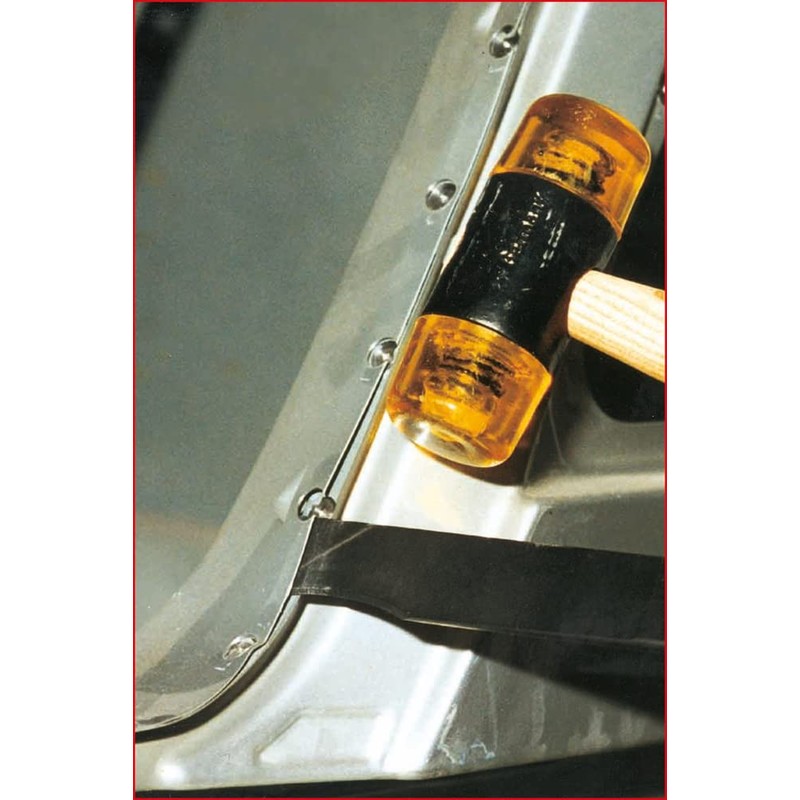 KS Tools 140.2161 Panel Beating Extra Flat Chisel with Handle
