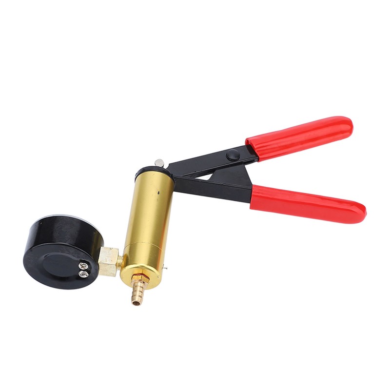 Handheld Vacuum Pump Tester Set Hose Adapter Storage Tank Sealing
