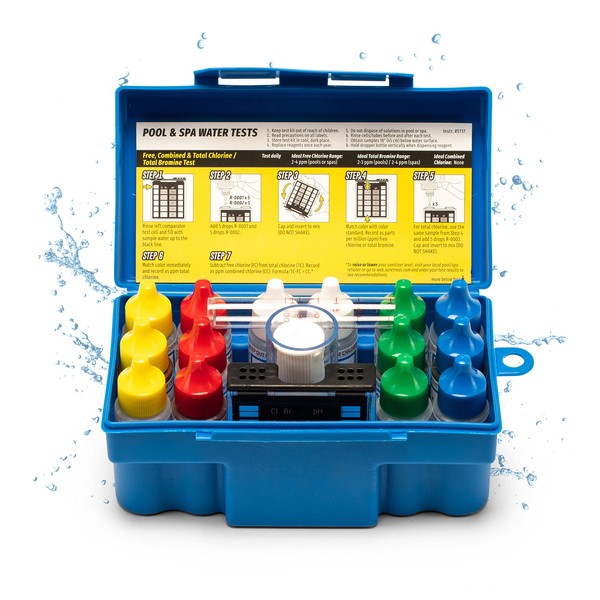Taylor Taylor K-1005 DPD, 9-in-1 Pool Test Kit for Test