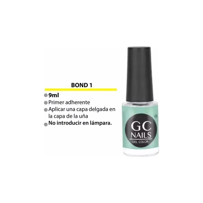 Kit Uñas Gel Bond 1, Bond 2, Top Y Aceite,