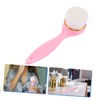 Housoutil 2pcs Face Cleansing Brush Tool Manual Facial Scrubber for