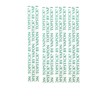 Topstick Clear Hair Piece Double Sided Tape 1/2" x 3"