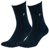 [Odor Clear] Odor-Clear Hyper Crew Socks, 5 Fingers, 2P, navy