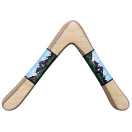 Colorado Boomerangs Crested Butte Wooden Boomerang - Great Beginner Boomerang! Made in USA