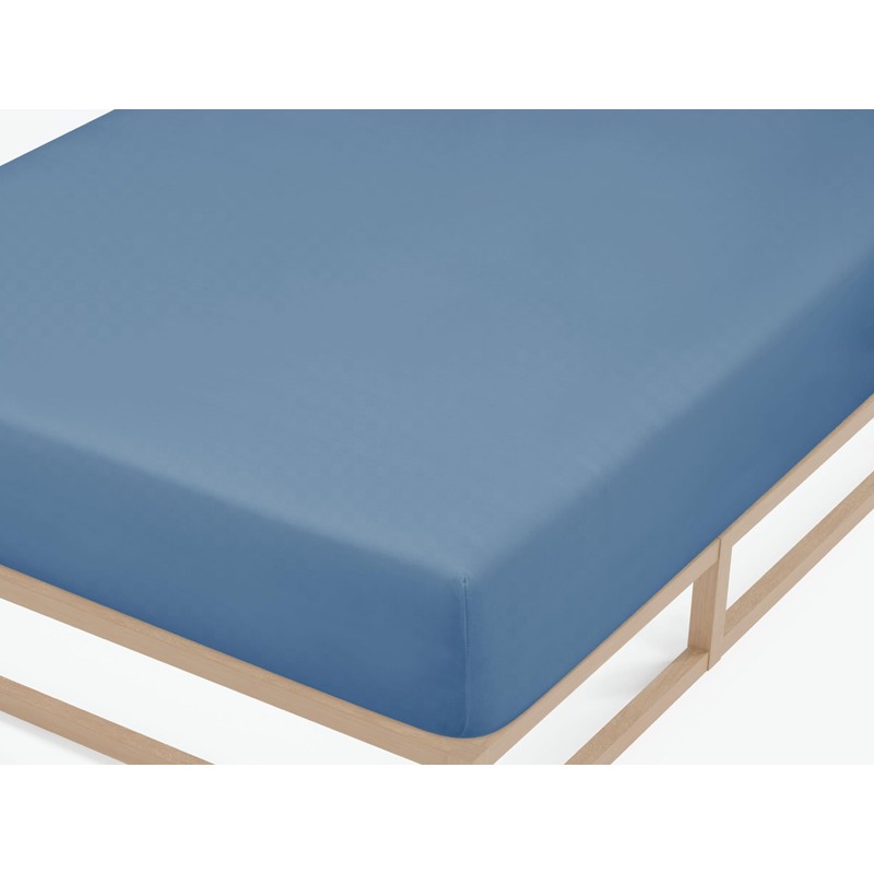 Biberna 0077144 fine jersey fitted sheet (mattress height max. 22