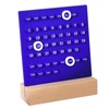 Wooden Kids Calendar DIY Hand Operated Develop Planning Skills Perpetual