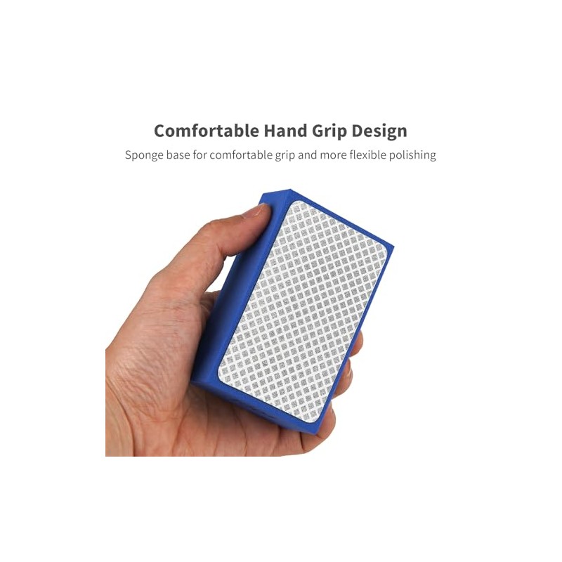 Diamond Polishing Pads Sanding Blocks - Cuttte 4pcs Diamond Sanding