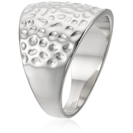 Lavari Jewelers Stainless Steel Textured Ring - Size 7 - Men’s Fashionable Christmas Gift