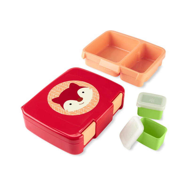 Skip Hop Kids Bento Lunch Box, Ages 3+, Zoo Fox