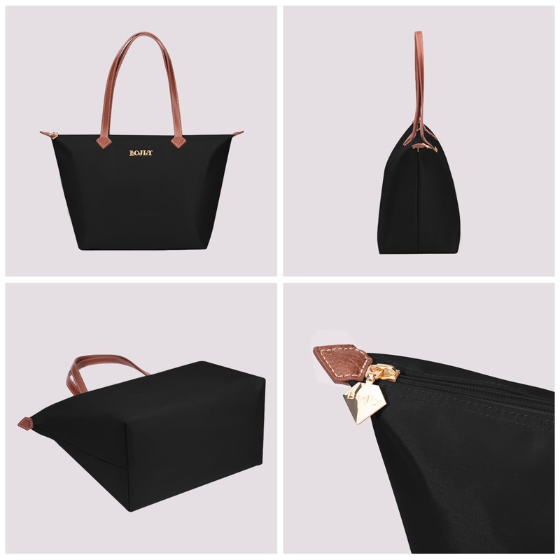 BOJLY Large Capacity Waterproof Tote Bag for Women - Foldable