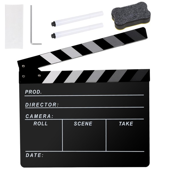 Ribvane Film Director Shingle Plate, Slate Photography, Video, TV Cut