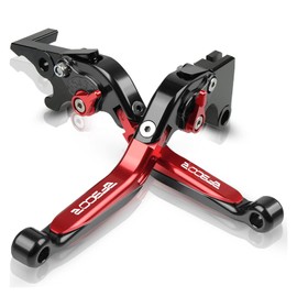 Motorcycle Accessories Clutch Brake Lever CNC Aluminum Extendable Adjustable Foldable Levers with Logo for Suzuki RF900R RF 900R RF 900 R 1994-1997 Lever (Color : 20)