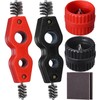 6 PCS Copper Pipe Cleaner and Reamer & Sanding Sponge