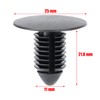 OAUTOO 25pcs 3/8" Hole Bumper Cover Radiator Apron Panel Retainer