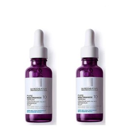 La Roche Posay 2pcs Pure Niacinamida 10 Suero 30ml Todo Tipo De Piel Día/noche