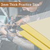 3mm Practice Skin, 10pcs Thick Silicone Fake Skin Blank Double