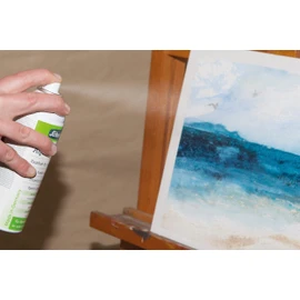 Schmincke - Aquarell-Fixativ, Aeropump, 300 ml, 50 403 040, Zwischen- und Schlussfixativ für Aquarellbilder mit hoher Fixierwirkung, farblos, schnell trocknend