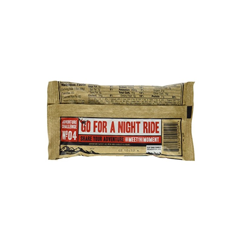 Cliff Bar Clif Bar, Og, Crnch Pnt Btr, 2.40-Ounce (Pack