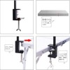 Lantern Stand, Lantern Pole, Double Hook, Foldable, Aluminum, Camping Light