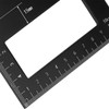 45°/90° T Angle Gauge Straight Ruler 3D Mitre Degree Measuring