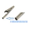 iexcell 100 Pcs 2 Inches / 51 mm Steel Alligator