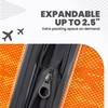 Spyder Matrix 25 Inch Expandable Hardside Upright Suitcase with 360°