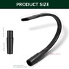 25"Crevice Hose Vacuum Attachment,Flexible Crevice Tool for Dryer Vent Clean,Flexible