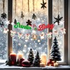 Christmas Santa Baby Banner Set, Santa Baby Glitter Text with