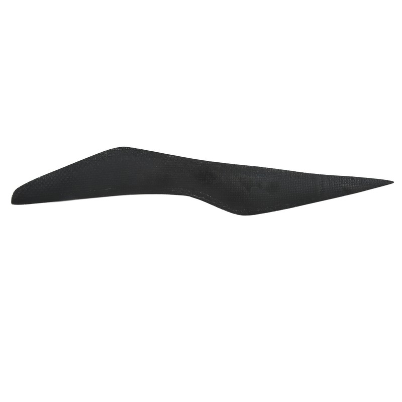 Front Headlight Eyelid Carbon Fiber Headlight Eyebrow Cover Replacement for