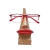 NIRMAN Nirvana Class Quirky Wooden Nose Shaped Eyeglass Spectacle Holder Display Stand Home Decorative Gift Home DÃ©cor