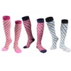 Longwu (3 Pairs) Compression Socks Men & Women (20-30 mmHg)