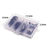 35pcs Fishing Rod Repair Kit Ceramic High Carbon Steel Fishing