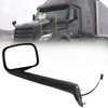 aostirmotor Pair Black Hood Mirrors Fit for New Freightliner Cascadia