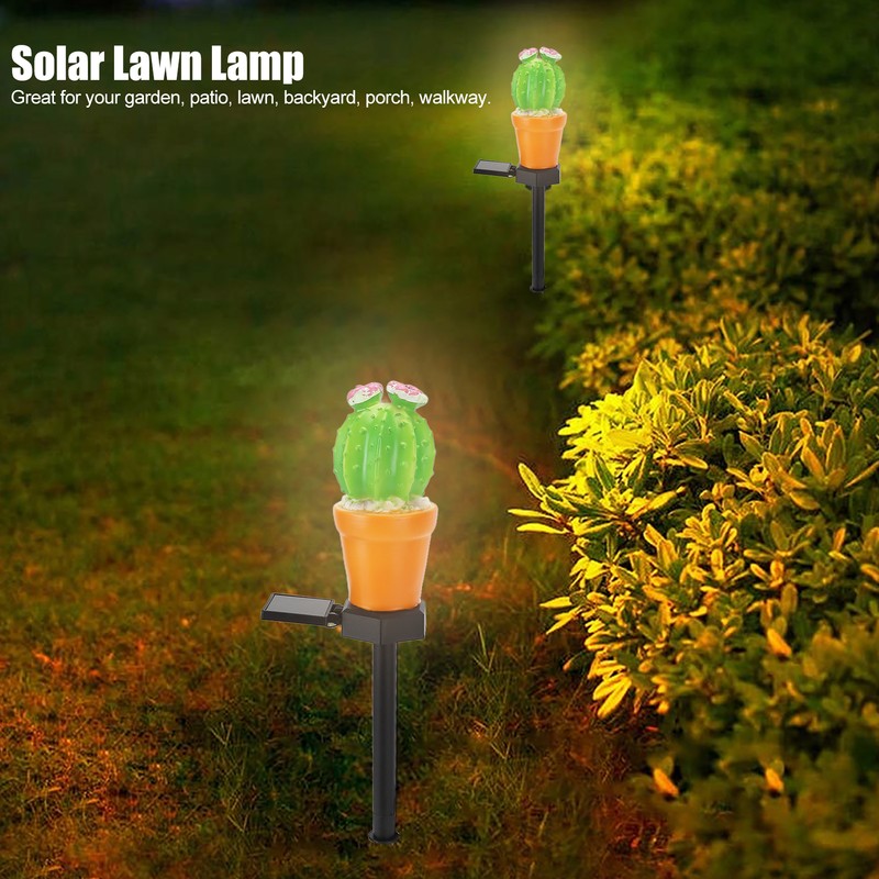 Lawn Light IP65 Waterproof LED Solar Spike Landscape Lamp for