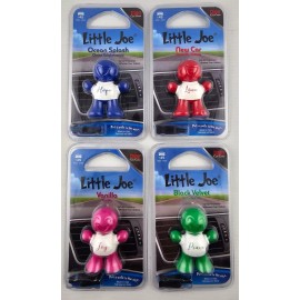 Jo!e Little Joe Car Vent Air Freshener Variety of Scents  ( 4 pc )