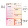 A5 Daily Planner 50 Sheet Note Pad with Schedule, Priority,