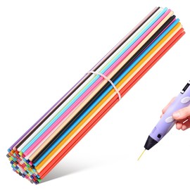 DOITOOL 3D Pen Filament Refills, 22 Colors, 2.5mm 3D Printing Filament Refills, 75cm per Colour (Total 16.5m) - 110PCS