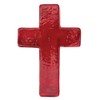 47th & Main Decorative Glass Cross Paperweight Decor for Coffee