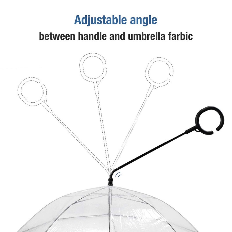 Lesypet Dog Umbrella - Adjustable Pet Dog Umbrella with Leash