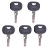 5 Keys Ignition Keys 202 for John Deere Volvo Heavy