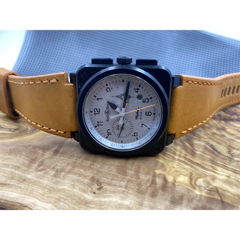 Bell & Ross 24mm ORANGE Bell & Ross Leather Strap