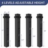 Famiron 4 Pcs Table Leg Extenders for Folding Tables, 4